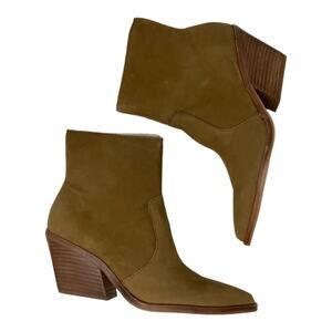 Dolce Vita Volli Pointed Toe Bootie Brown Leather Size 8.5 NWT $160 MSRP